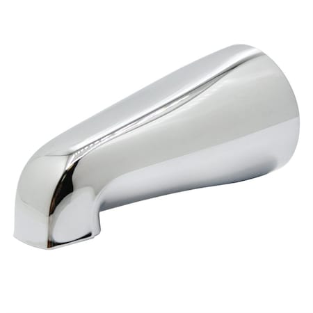 Thrifco Plumbing Universal 1/2 Tub Spout, Chrome 4401409